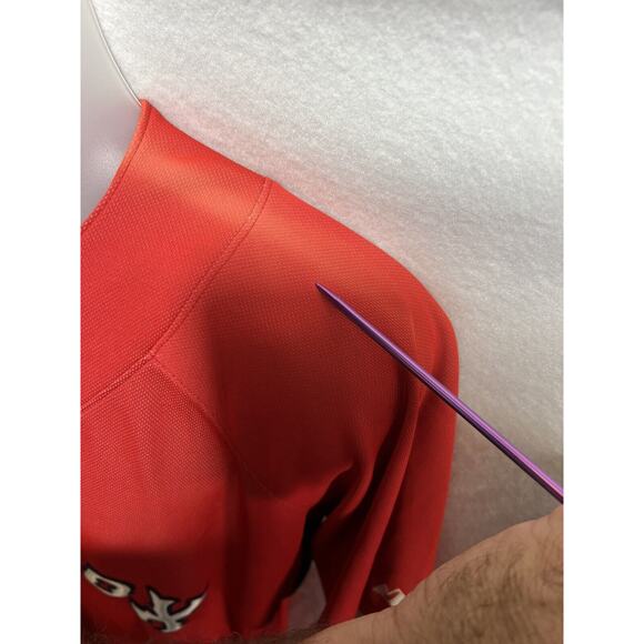 Majestic Jersey MLB | Boston Red Sox Large No Player On Back Sun Damage - Picture 3 of 11